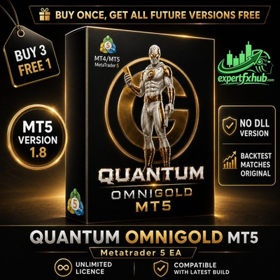 #ad v1.8 Quantum OmniGold EA Metatrader MT5 Bot Trading Robot MQL5 Expert Advisor $50.00