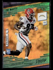 2021 Panini Prestige #274 Tre' McKitty Xtra Points Green #/199 Rookie card. rookie card picture