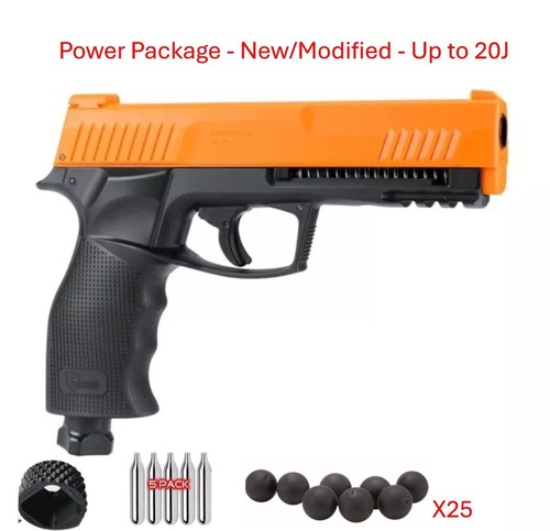 New HDP50 GEN 2 Rubber/ Paintball Target Pistol High Velocity Up to 20J Package