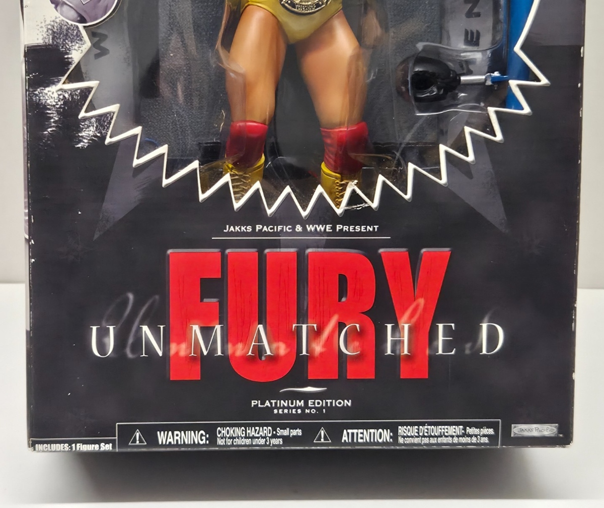 HULK HOGAN - WWF WWE Jakks Pacific Unmatched Fury Platinum Edition