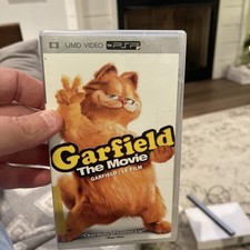 Garfield The Movie Sony PSP UMD Movie Portable Complete, Tested Free Ship