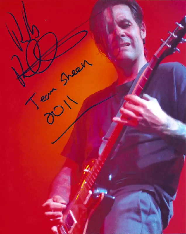 FILTER Guitarist ROB PATTERSON Signed 8x10 Photo SHEEN | eBay