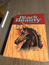 VINTAGE Black Beauty Hardcover Book by Anna Sewell 1955 Whitman Children Classic