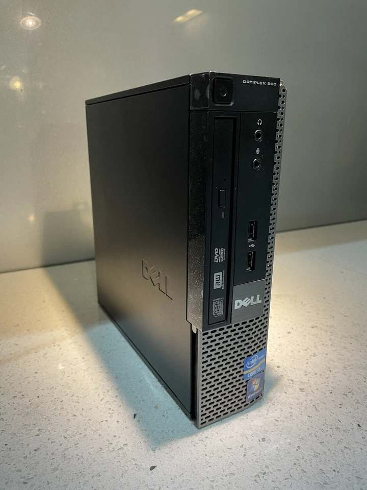 Dell Optiplex 990 USFF Desktop PC Intel i5-2400S @2.5GHz 4GB RAM 250GB Win 10 - Image 3 of 4