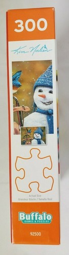 Rompecabezas de 300 piezas Buffalo Kim Norlien Holiday Collection "Snow Brother" - Imagen 4 de 6