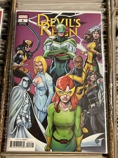 DEVIL'S REIGN #6 MARVEL GIRL JEAN GREY MARK BAGLEY VARIANT COVER 2022 marvel 