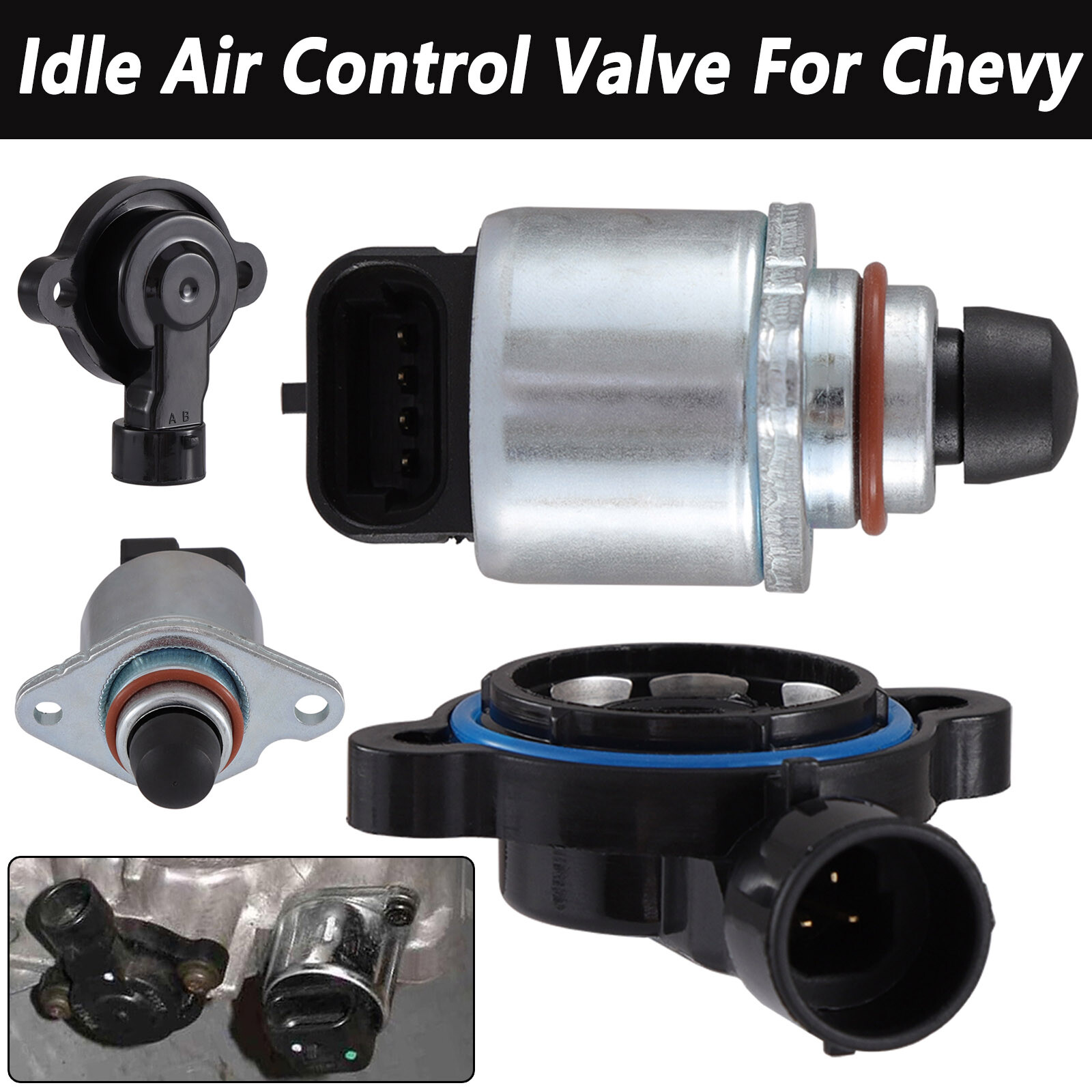 New Throttle Position Sensor & Idle Air Control Valve Kit for Chevy GMC Buick Vehicles