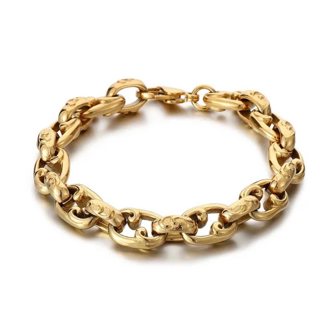 Belcher Chain Bracelet Gold Filled Belcher Heavy Belcher Bracelet