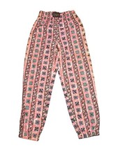 Vtg Kokomo Boys Girls Parachute Hammer Beach Pants Pink Blue Med 10 8 Neon USA