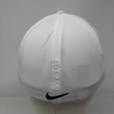 Nike Golf Fitted Hat White S/M Classic99 Dri-Fit Breathable Mesh 6