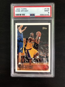 1996 topps kobe bryant 138