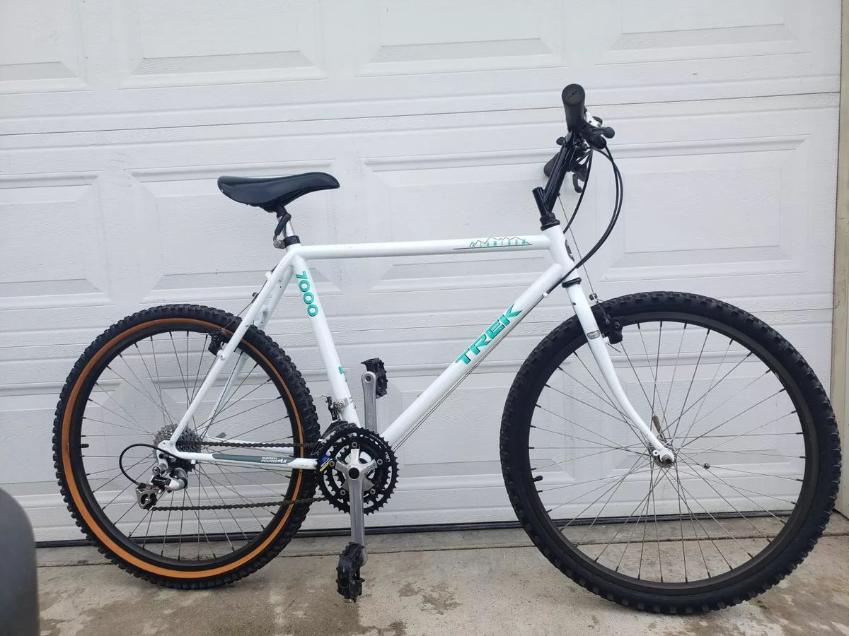 Trek 7000 aluminum frame mountain bile 26” vintage used 19.5#034; 21#034; eBay Old trek 7000 old MTB