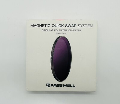 Freewell Magnetic Quick Swap System 82mm Circular Polarizer Camera Lens Filter