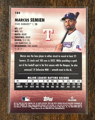 2023 Topps Stadium Club Baseball Autos, Parallels & Inserts - Free Shipping! - Picture 108 of 293