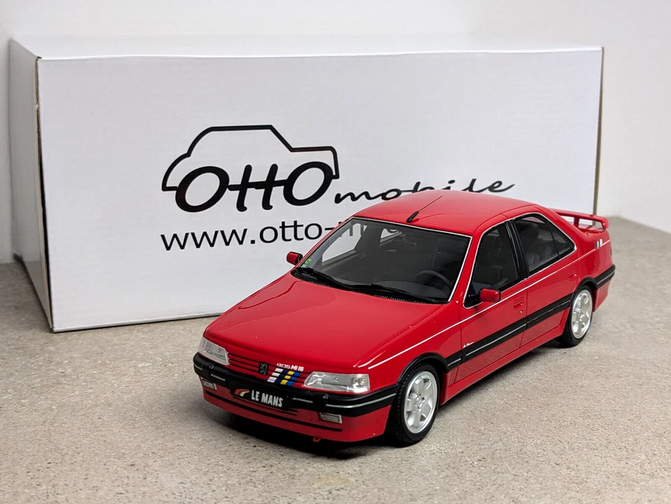 1:18 Otto Mobile Peugeot 405 MI16 Le Mans OT865 NUEVO NEW - Imagen 2 de 4