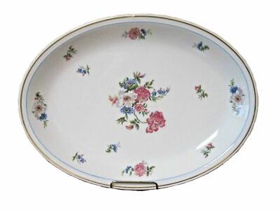 LIMOGES Charles Ahrenfeldt Deauville 13 5/8'' Flower PLATTER France