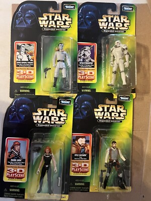 1998 Kenner Star Wars POTF Expanded Universe Thrawn, Mara,space