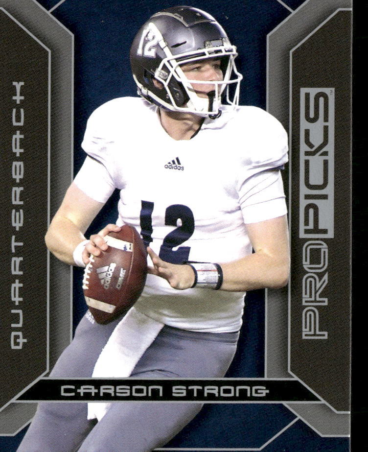 2022 Pro Picks Premier #PP-15 Carson Strong Nevada Wolf Pack