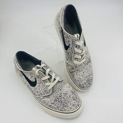 Stefan Janoski Nike Zoom Skateboard Shoes Sz 6.5 Speckled Oreo