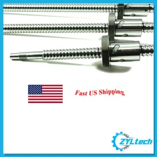 ZYLtech Precision (TRUE C7) 16mm 1605 Antibacklash Ball Screw w/ Ballnut - 200mm