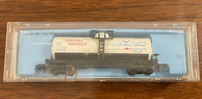 Atlas Train Frontier Chemical Tank Car 2262 New In Box. Ships Free!  