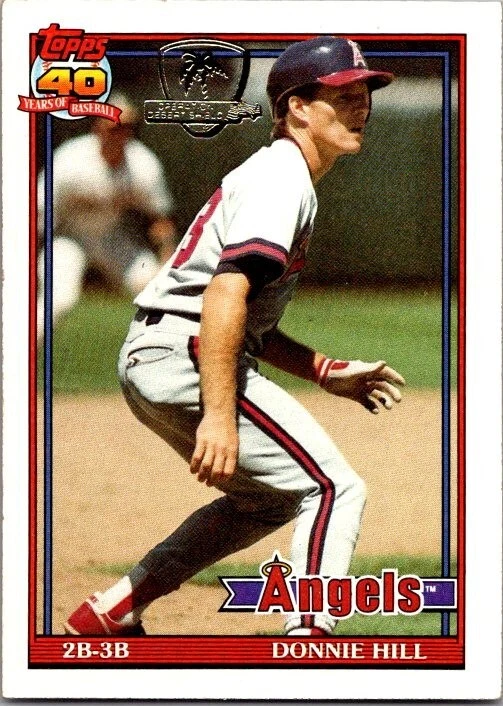 1991 Topps Desert Shield Baseball Cards Complete your Set U Pick From List 2-200 - Image 3 of 4