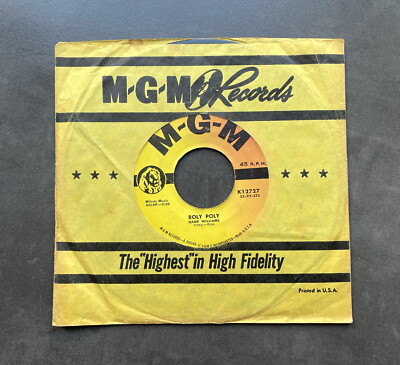 7'' Hank Williams - Roly Poly/ Just Waitin' - US MGM