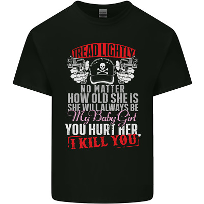 Tread Lightly Protective Dad Vatertag Herren T-Shirt leicht Baumwolle