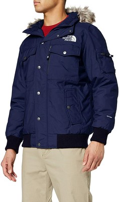 north face gotham jacket blue