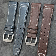 Cinturino orologio pelle sgancio rapido 20 mm adatto a IWC Pilot's PORTOFINO Mark XX