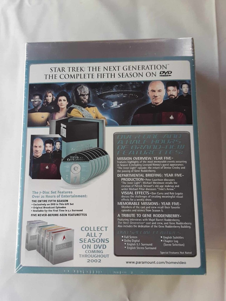 STAR TREK THE NEXT GENERATION DVD シーズン5 Amazon.com: Star Trek The Next Generation - The Complete