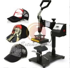 New Digital Swing Arm Hat/Ball Heat Transfer Press Sublimation Machine 110/220V