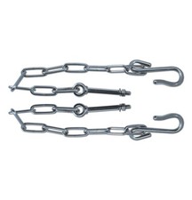 1932-53 Tailgate Chains - Zinc For Chevy Gmc Truck