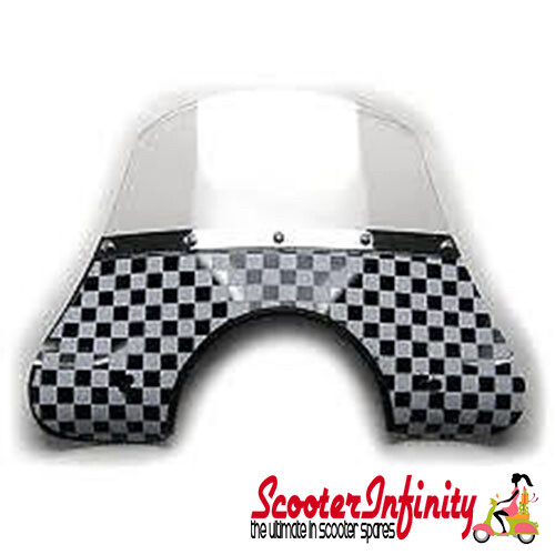 Parabrezza antimosche a scacchi (Vespa P, PX, T5 Classic) - Foto 1 di 1