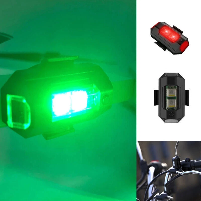 For RC Aircraft Flashing Light Car Motorcycle Parts Emergency Strobe Signal Lamp - Image 4 of 4