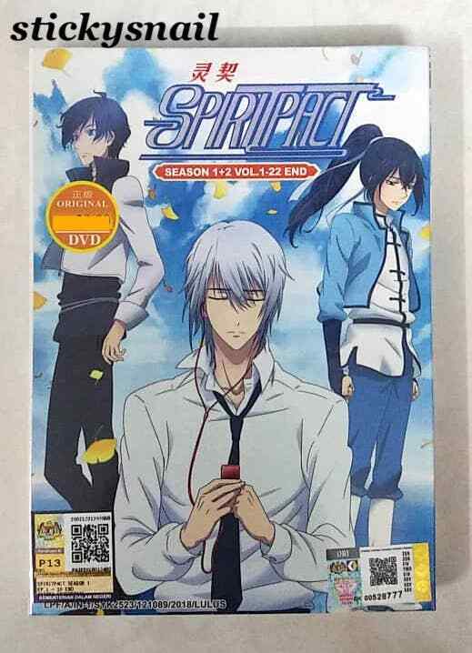 Spiritpact Season 1+2 (1-22End) Anime DVD English subtitle Region 0