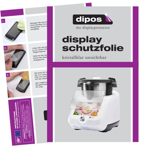 Pellicola Protettiva per Monsieur Cuisine smart SKMS 1200 A1 B2 Schermo