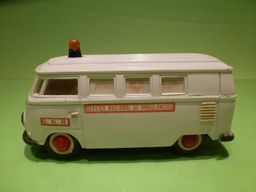 PEPE TIN TOYS BLECH VW T1 AMBULANCIA AMBULANCE - RARE SELTEN - GOOD CONDITION - Imagen 4 de 6