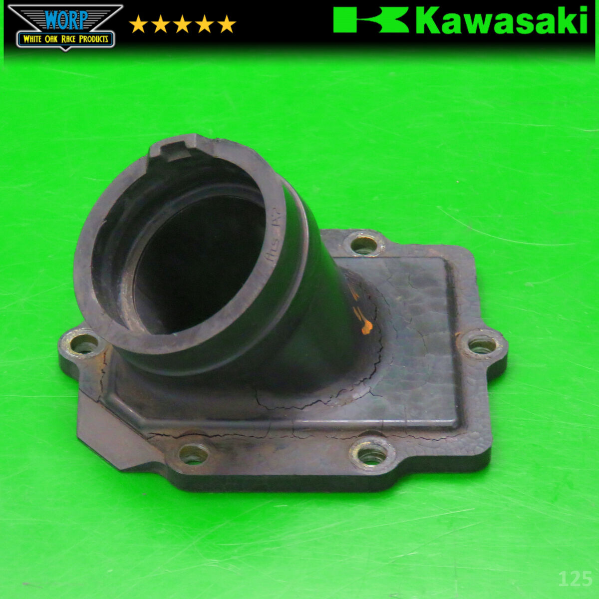 GENUINE OEM 1998 KAWASAKI KX250 INTAKE MANIFOLD CARBURETOR GENUINE OEM 1998 KAWASAKI KX250 INTAKE MANIFOLD CARBURETOR
