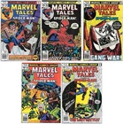 Marvel Tales #90 91 92 93 94 Kraven 1978 Amazing Spider-Man Comics Newsstand 111
