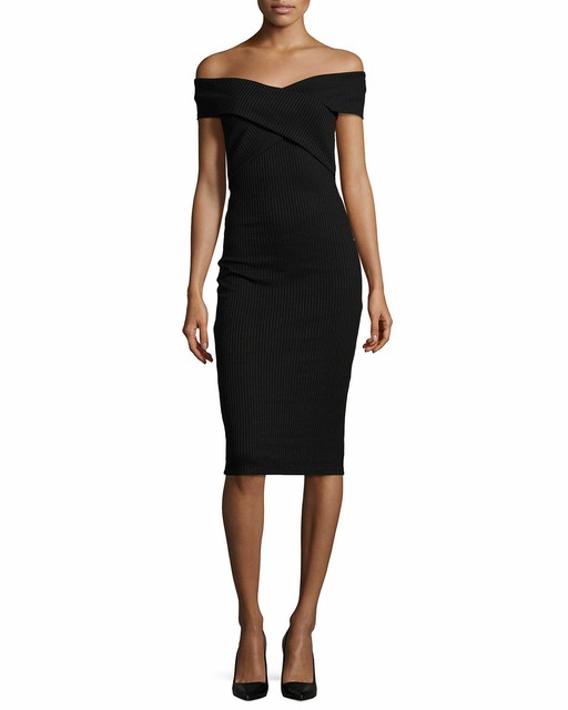 michael kors off the shoulder dress