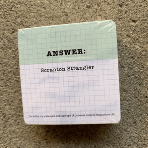 The Office Trivia Gioco Personaggio Question Card Pack *Nuovo* - Foto 3 di 3