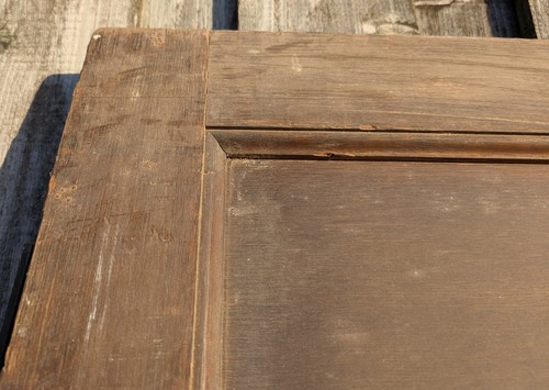 A RECLAIMED GEORGIAN HARDWOOD DOOR EXTERNAL / INTERNAL W860mm H 2035mm DB0307 - Picture 12 of 20