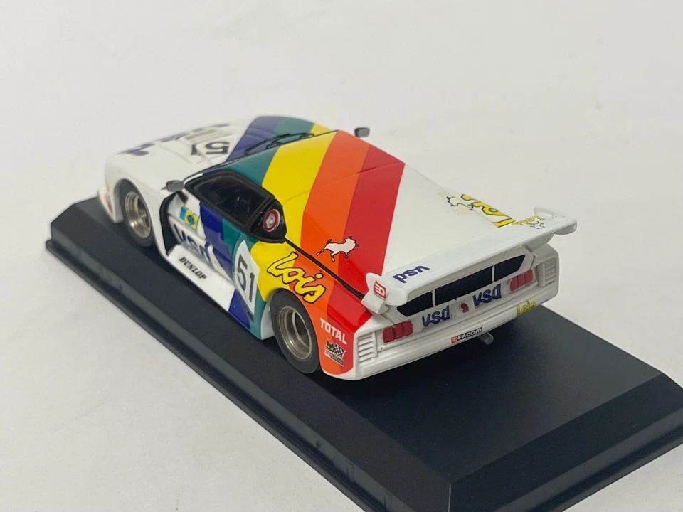 1/43 Mini Racing Model BMW M1 Gr 5 V.S.D. Car #51 1981 24 Le Mans TR157 - Image 2 of 4
