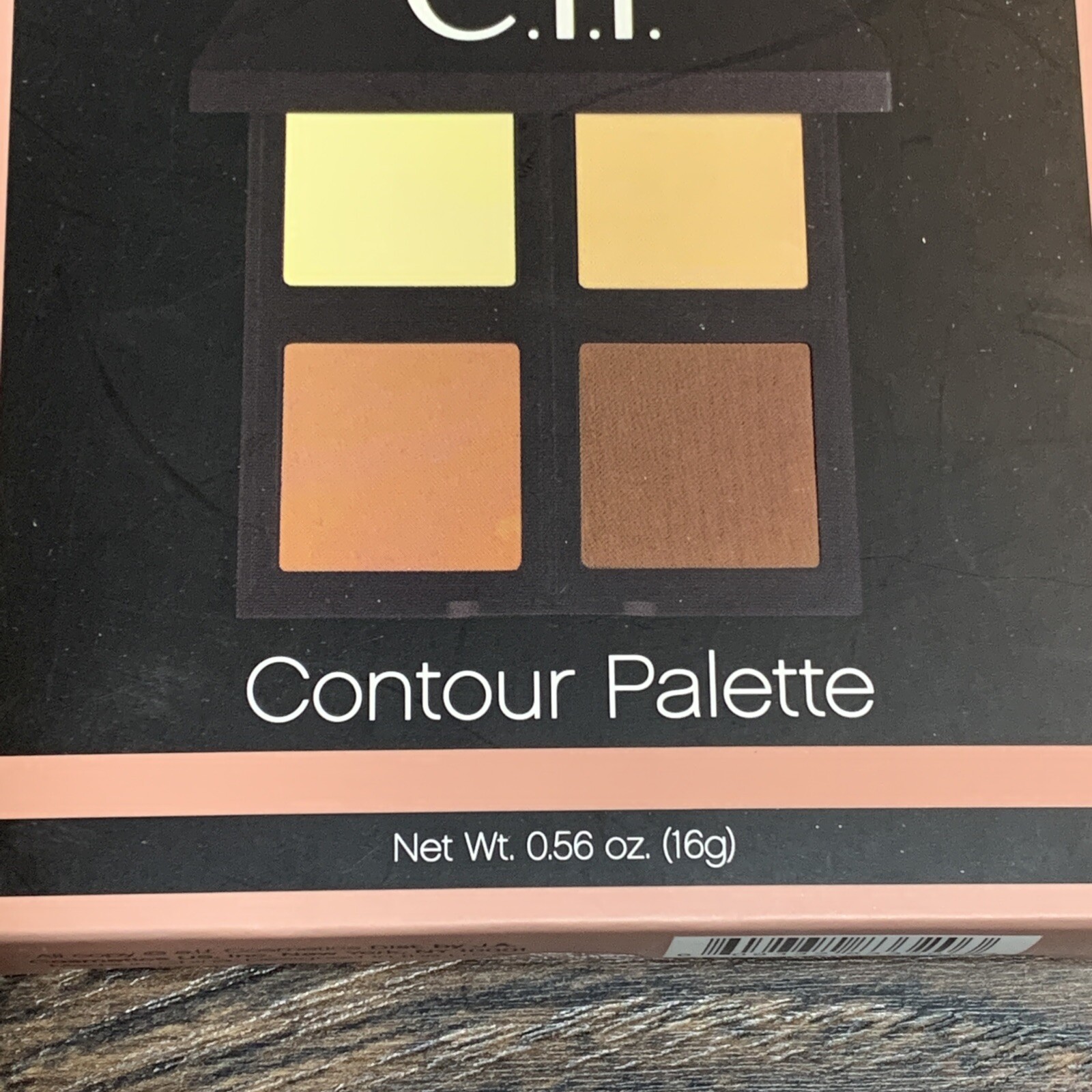 E.L.F., Contour Palette, 4 Shades, 0.56 oz (16 g)