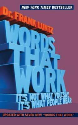 Words That Work: It's Not What You Say, It's What People Hear - VERY GOOD