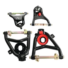 Upper & Lower Tubular Control Arms A-Arms Set For 55-57 Chevy Belair 210 150