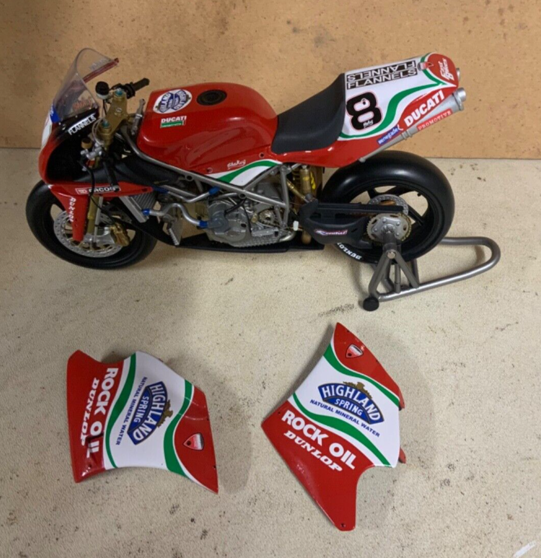 2002 MINICHAMPS SHANE SHAKEY BYRNE BSB DUCATI 998R TEAM 2002 MINICHAMPS SHANE SHAKEY BYRNE BSB DUCATI 998R TEAM