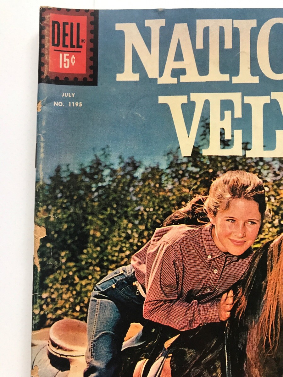 National Velvet 1195 July 1961 Four Color VG/FN Vintage Dell Horse