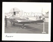 Vintage Antique Photograph Swift Aircraft 1986